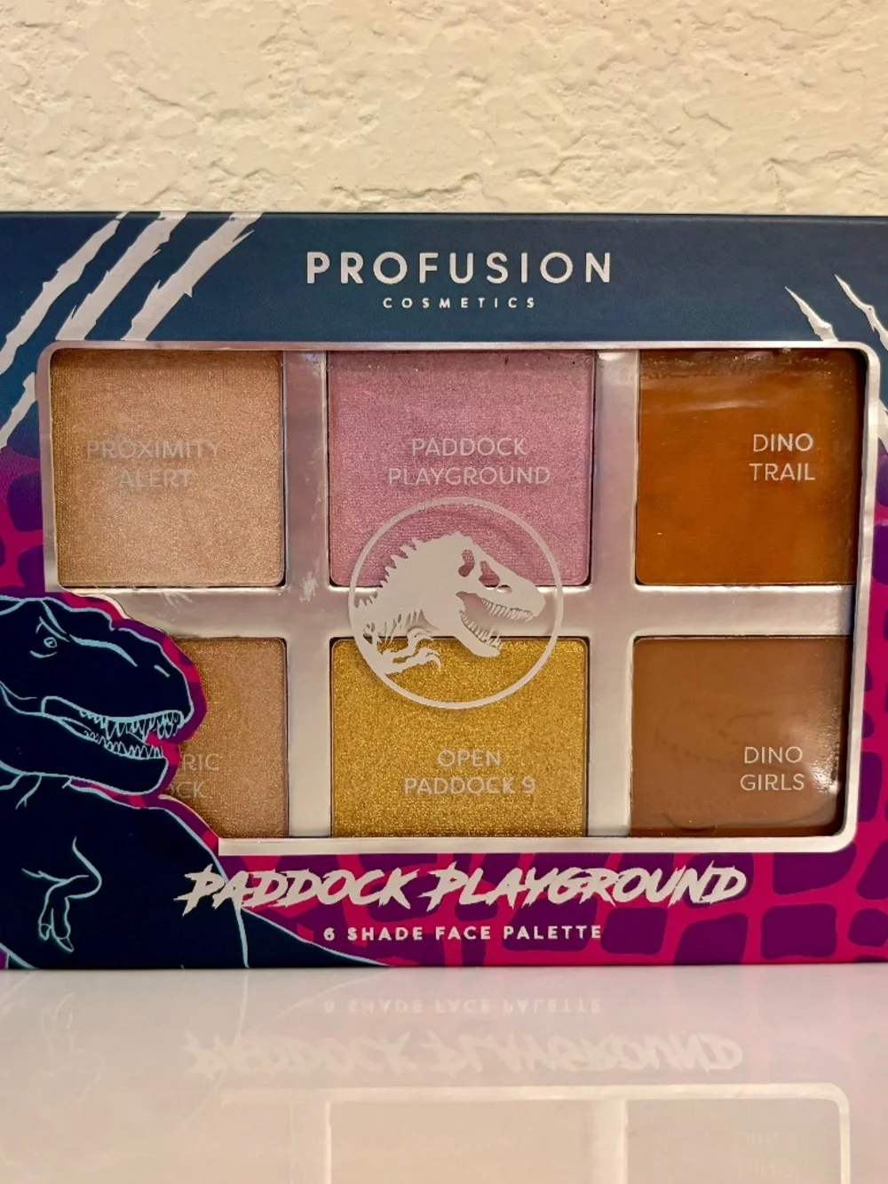 New Jurassic World x Profusion Face Powder Palette in Paddock Playground
